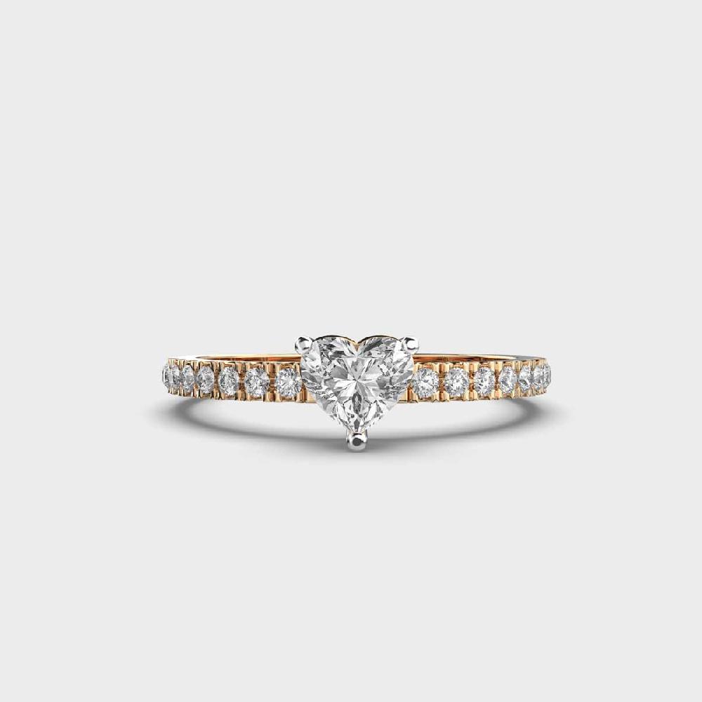 Royal Radiance 10K Diamond Ring