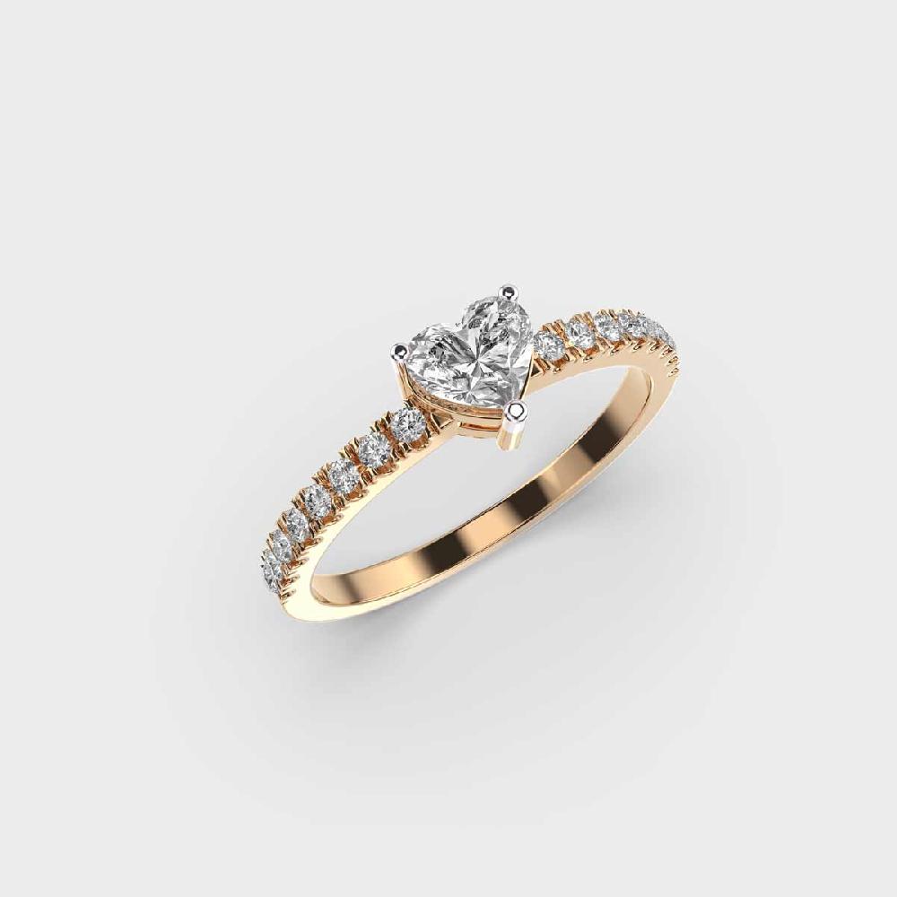 Royal Radiance 10K Diamond Ring