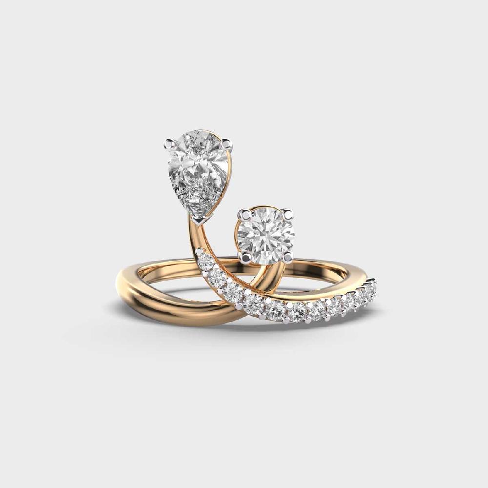 Luxe Love 10K Diamond Ring