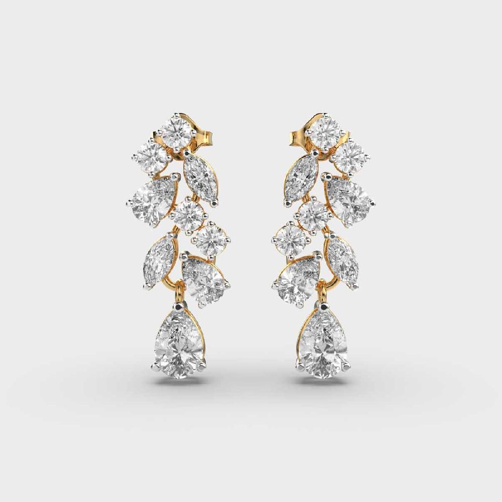 Pure Opulence 10K Rose Gold Diamond Ear Cuffs