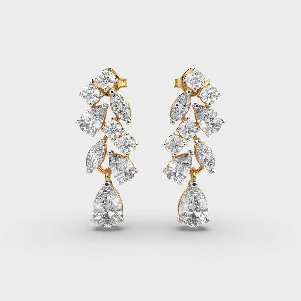 Pure Opulence 10K Rose Gold Diamond Ear Cuffs