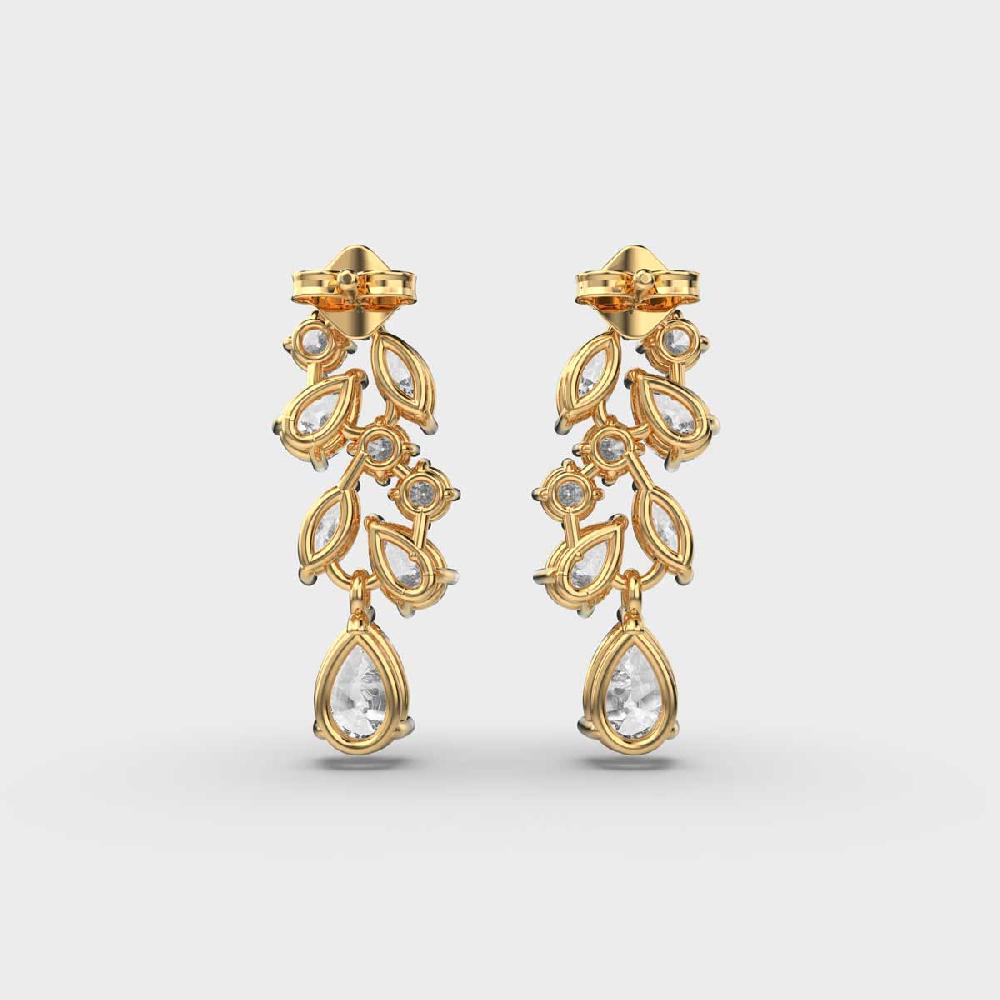 Pure Opulence 10K Rose Gold Diamond Ear Cuffs