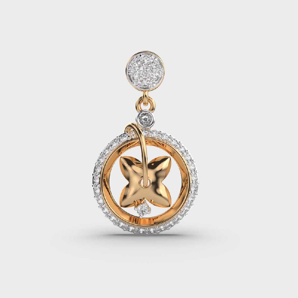 Harmony Halo 10K Pendant