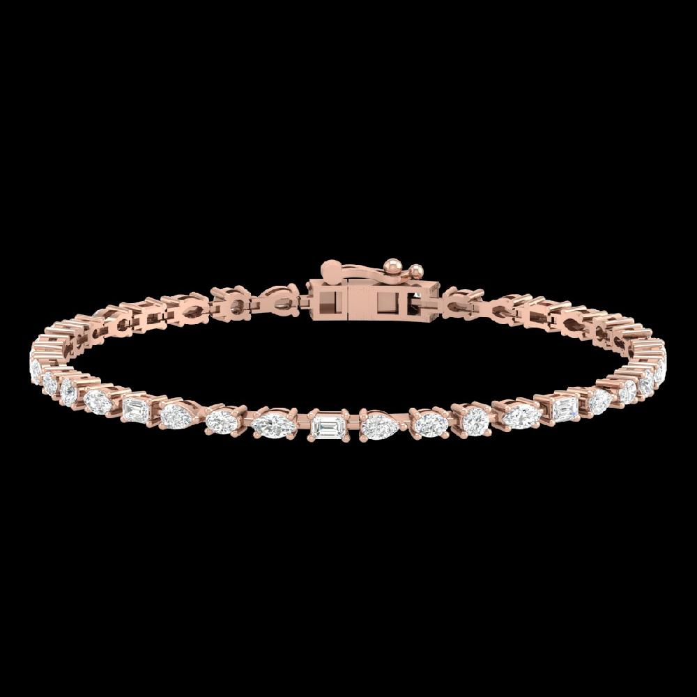 Multi Shape Diamond Bracelet