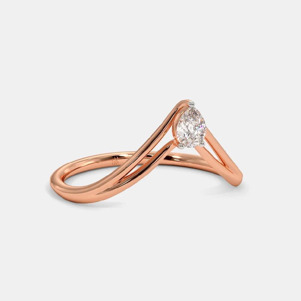 The Ivan Chevron Ring