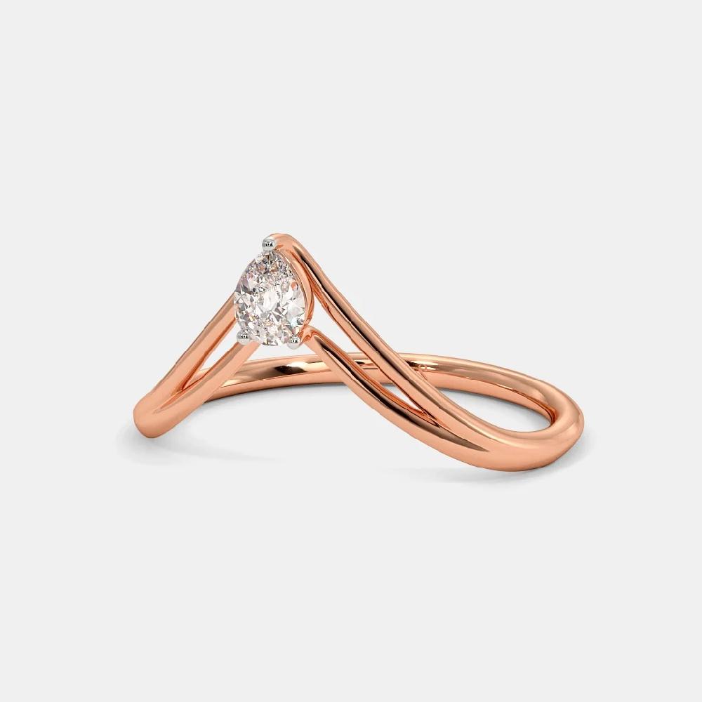 The Ivan Chevron Ring