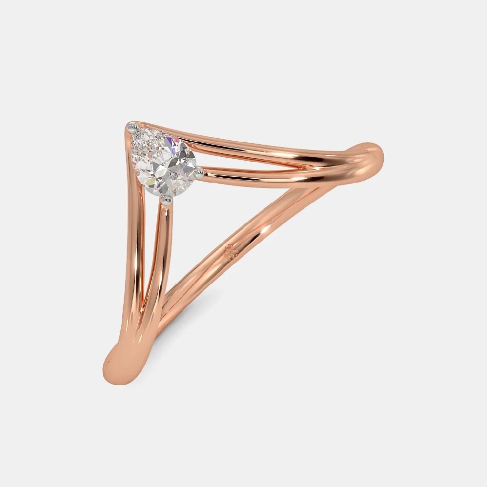 The Ivan Chevron Ring