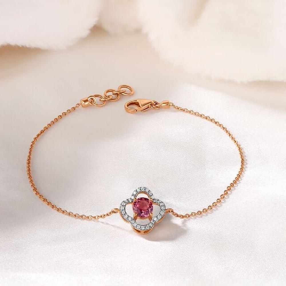 Blush of Gold Diamond Bracelet