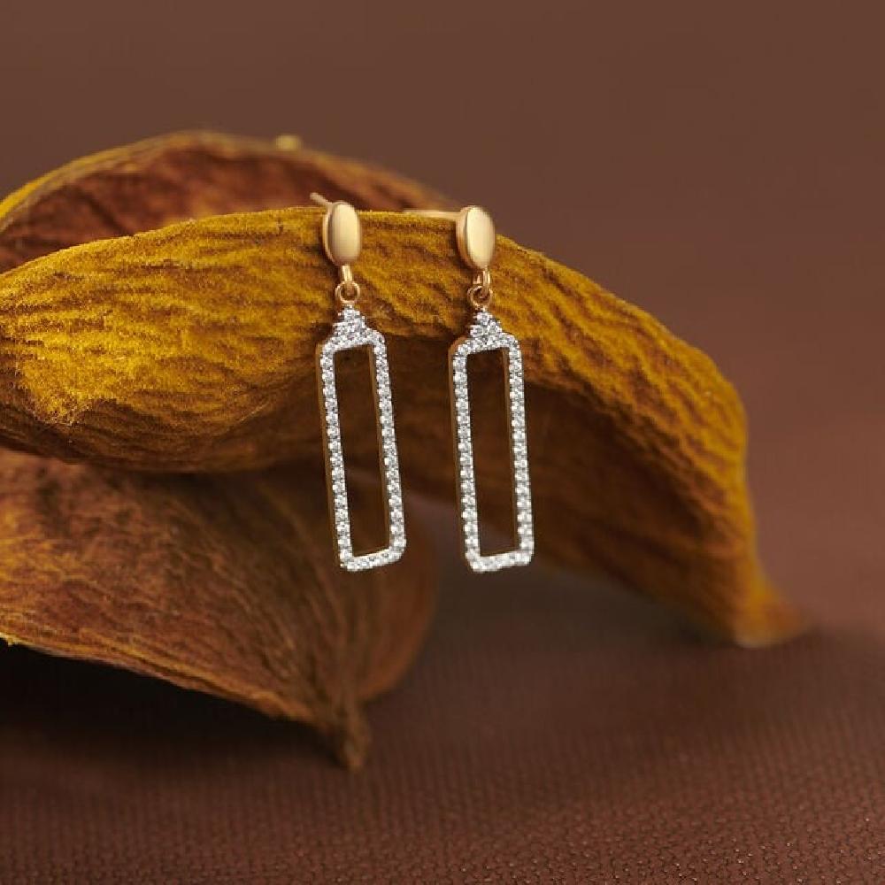 Surreal Diamond Drop Earrings