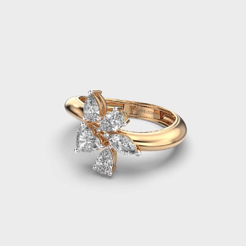 Celestial Charm 10K Diamond Ring