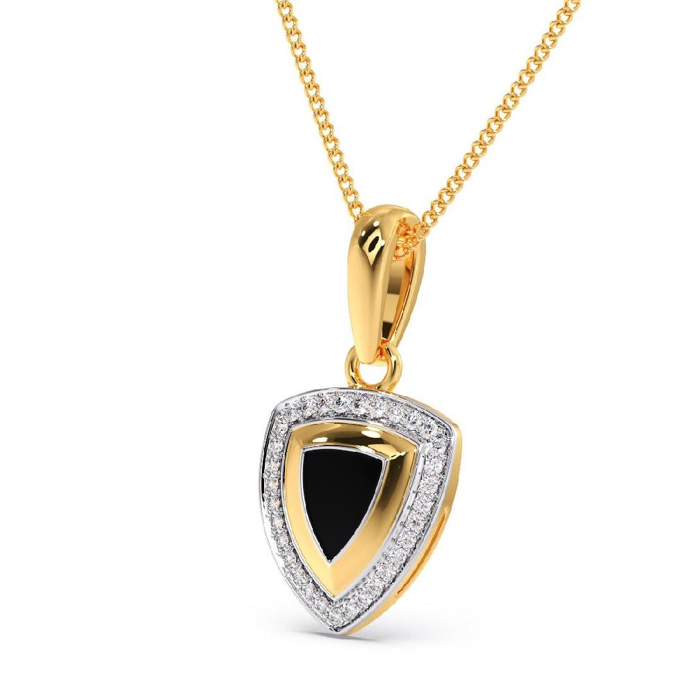 Midnight Sky Diamond Mens Pendant