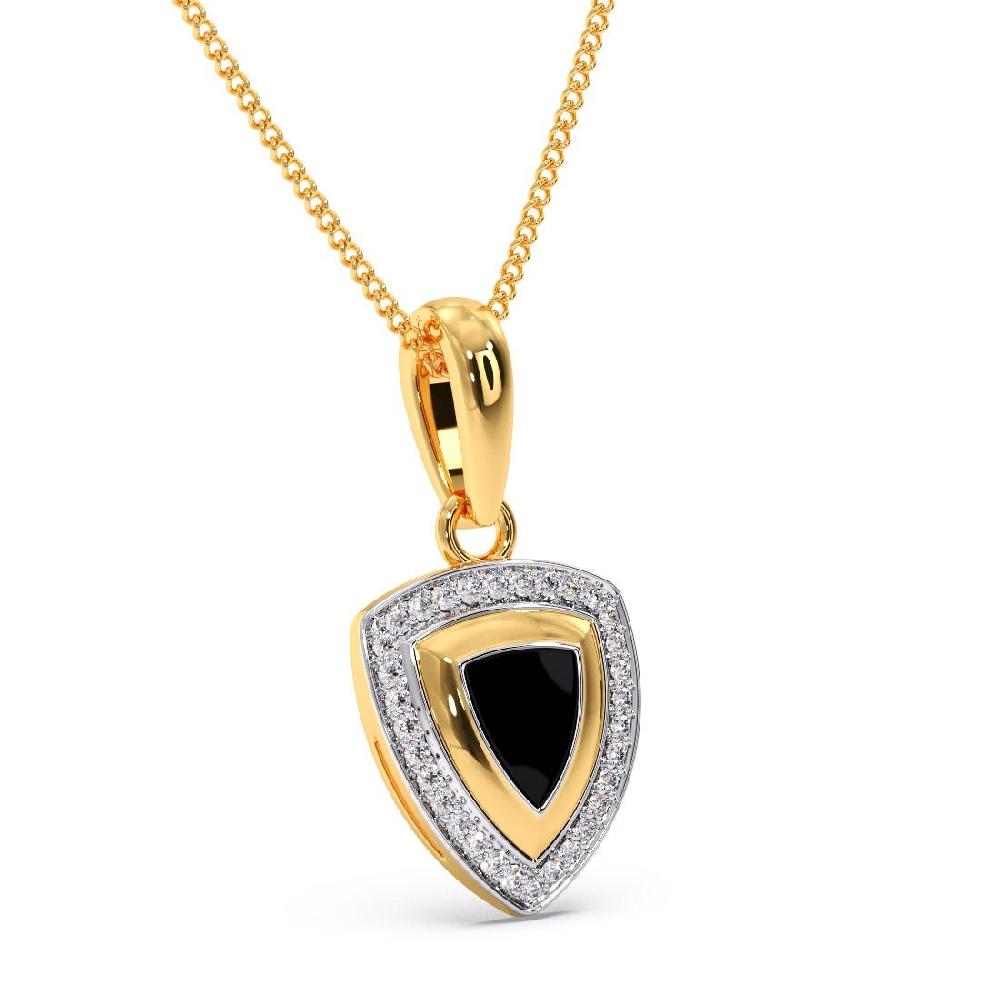 Midnight Sky Diamond Mens Pendant