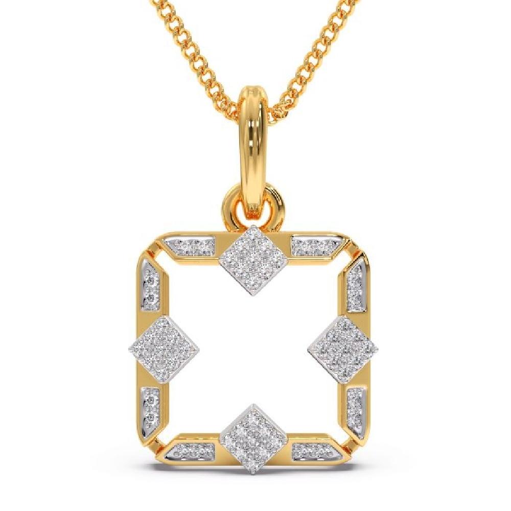 Ansh Diamond Mens Pendant