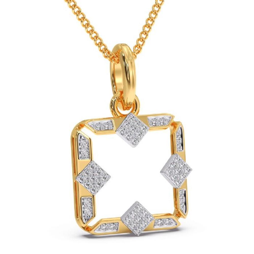 Ansh Diamond Mens Pendant