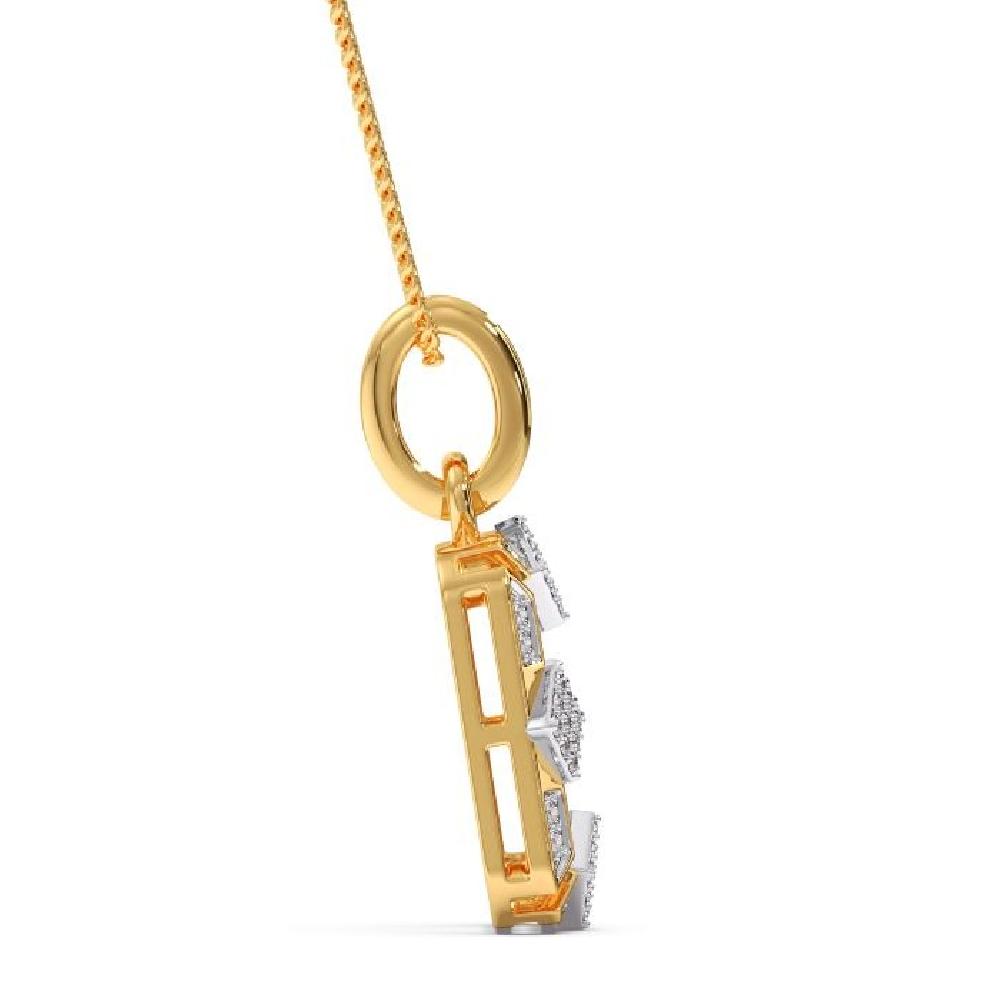 Ansh Diamond Mens Pendant