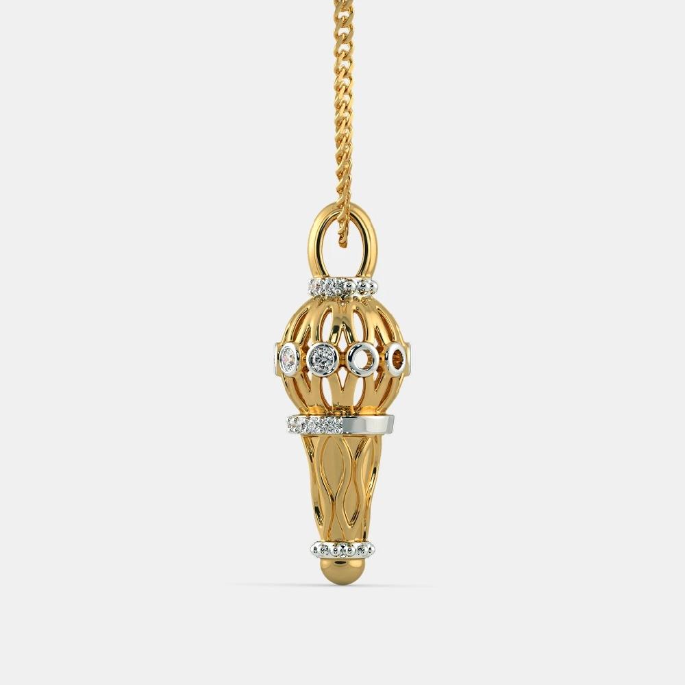 The Hanuman Mace Pendant