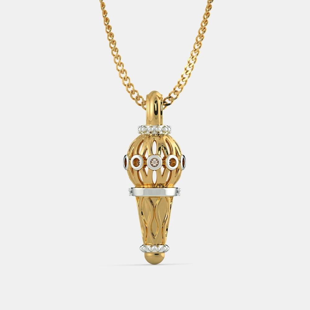 The Hanuman Mace Pendant