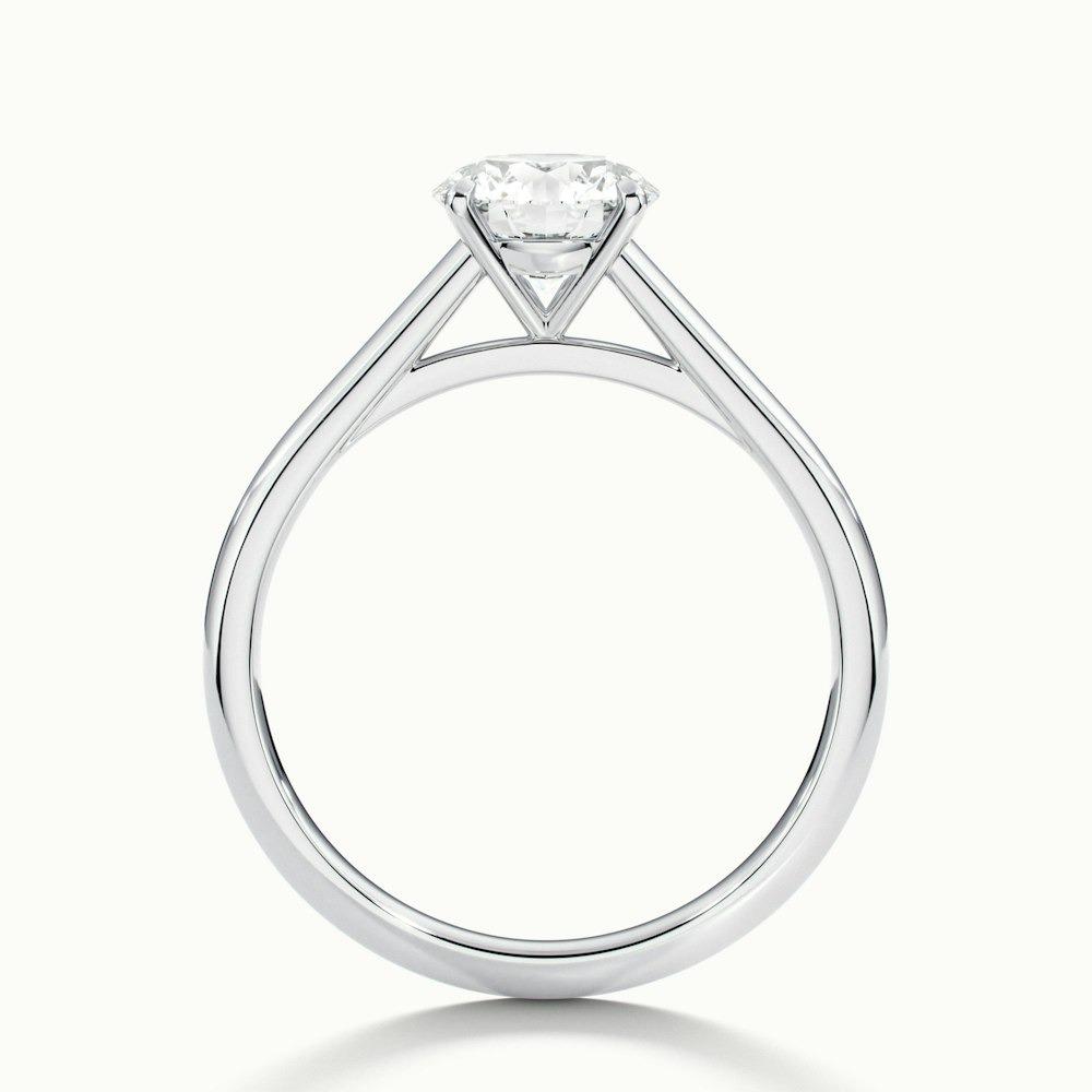 Crawford Plain Prong Round CVD Diamond Ring