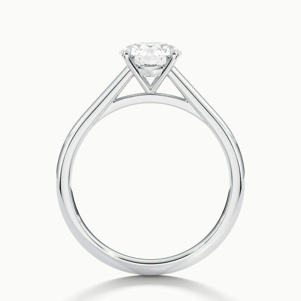 Crawford Plain Prong Round CVD Diamond Ring