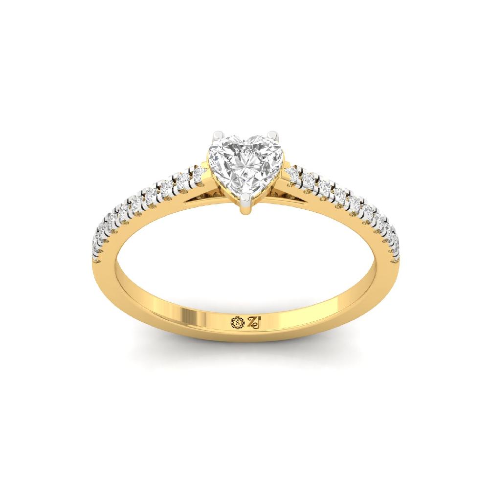 0.44ct CVD Diamond Timeless Solitaire Ring
