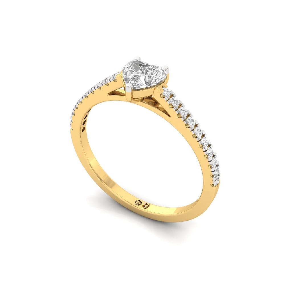 0.44ct CVD Diamond Timeless Solitaire Ring