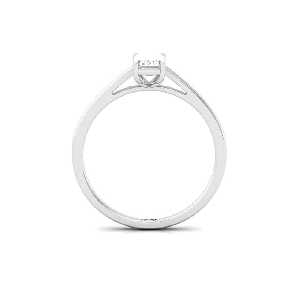 Timeless Emerald-Cut Solitaire Diamond Ring