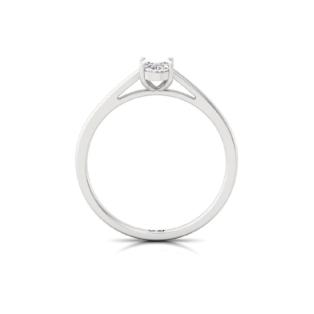 Classic Oval-Cut CVD Diamond ring