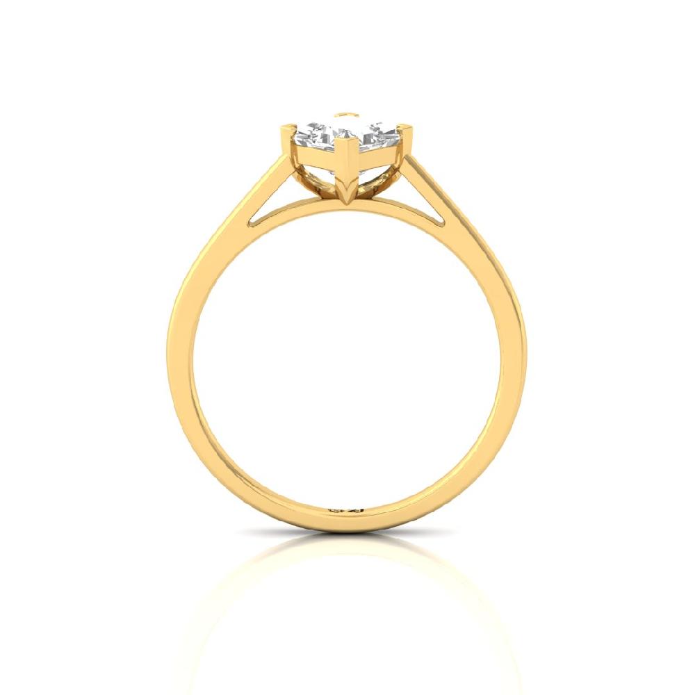Timeless Princess-Cut Lab Grown Diamond Ring