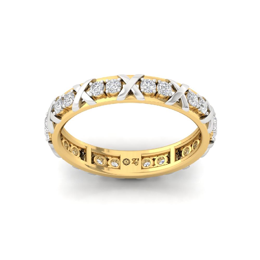 The Elegant Band CVD Diamond Eternity Ring
