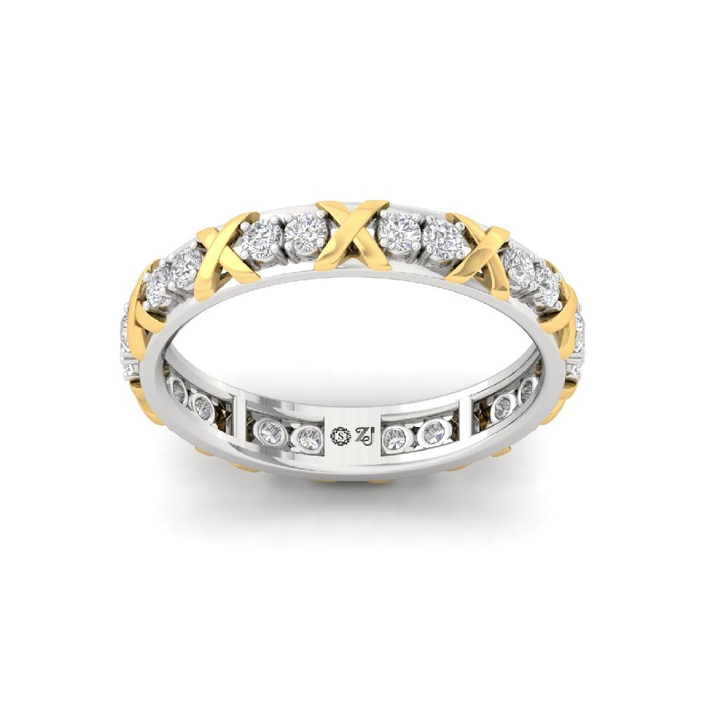 The Elegant Band CVD Diamond Eternity Ring