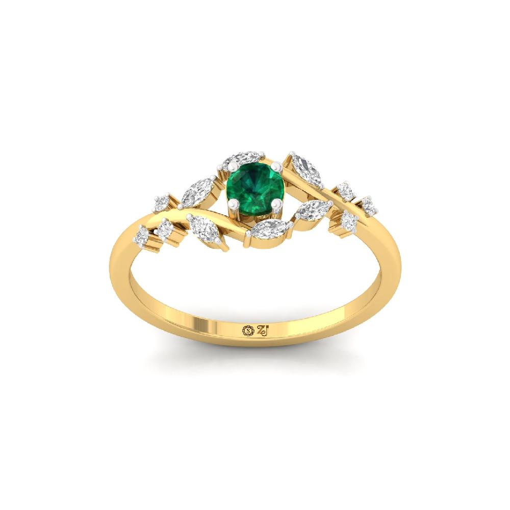 Royal Glow CVD Diamond Solitaire Ring