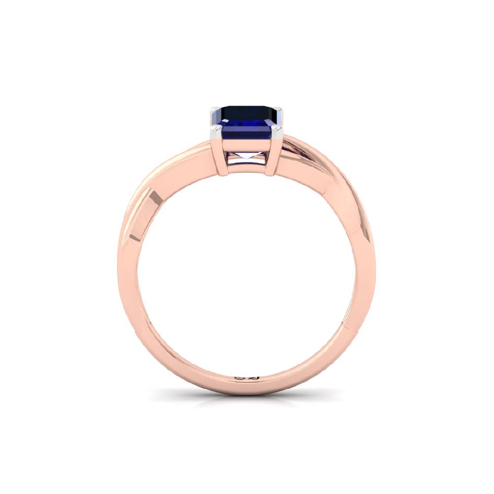 Classic Emerald-Cut Solitaire Lab grown Diamond Ring