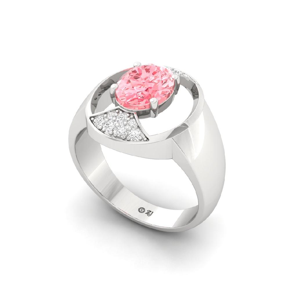 Exquisite Round Cut, Oval Cut Radiance Lab grown Diamond Ring