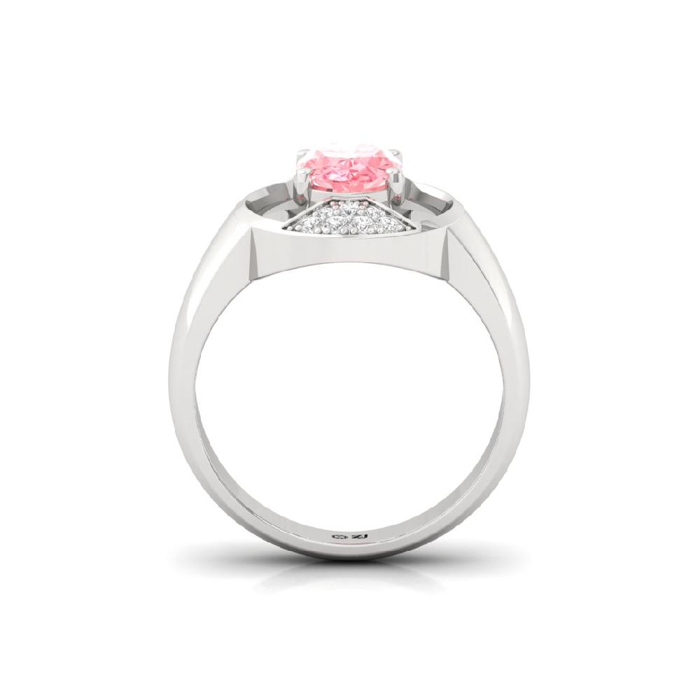 Exquisite Round Cut, Oval Cut Radiance Lab grown Diamond Ring