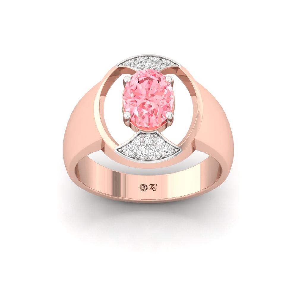 Exquisite Round Cut, Oval Cut Radiance Lab grown Diamond Ring