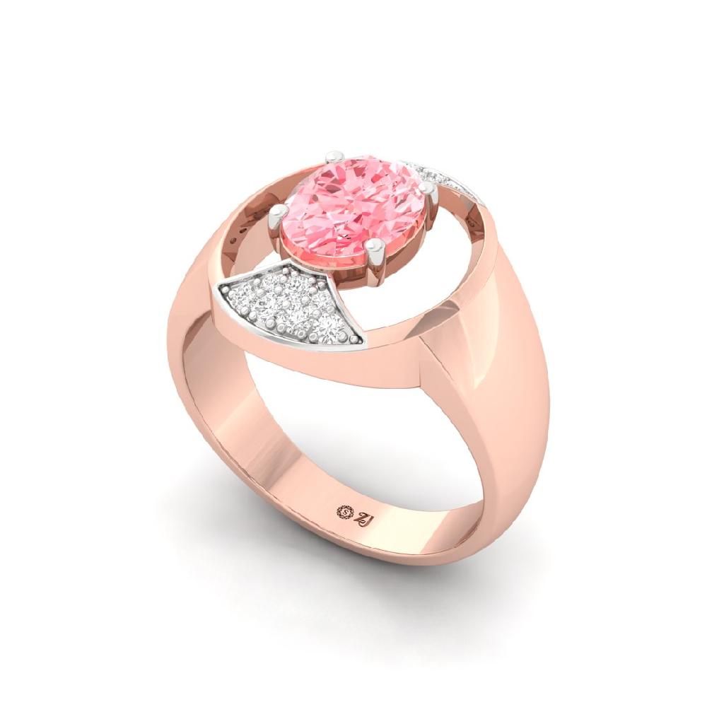 Exquisite Round Cut, Oval Cut Radiance Lab grown Diamond Ring