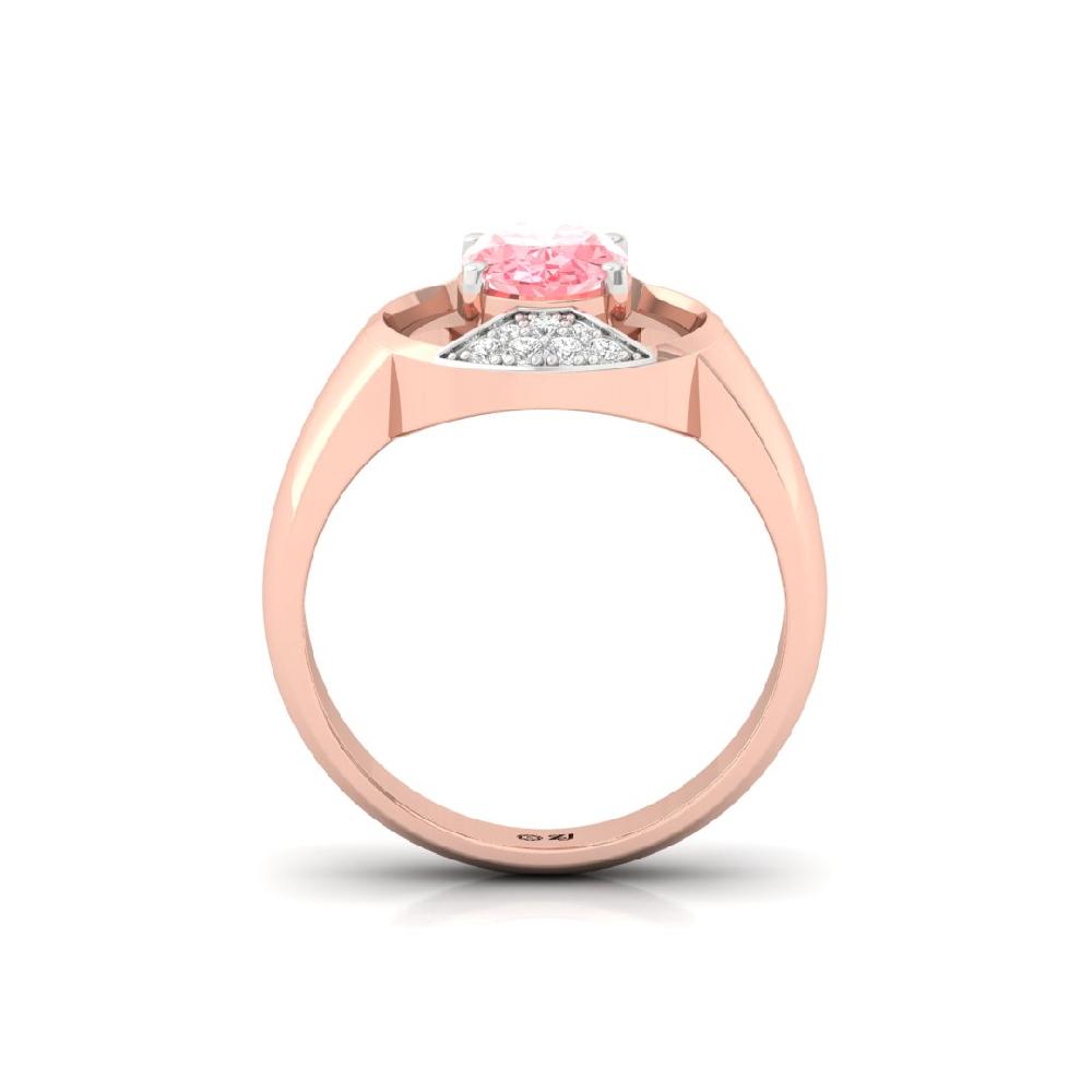Exquisite Round Cut, Oval Cut Radiance Lab grown Diamond Ring