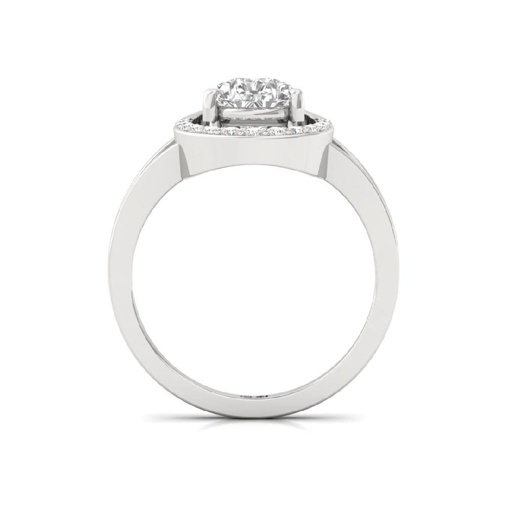 Celestial Harmony Round Cut, Pear Cut CVD-Lab grown Diamond Ring