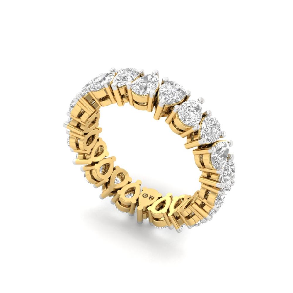 Pear Diamond Starlit Bond Ring