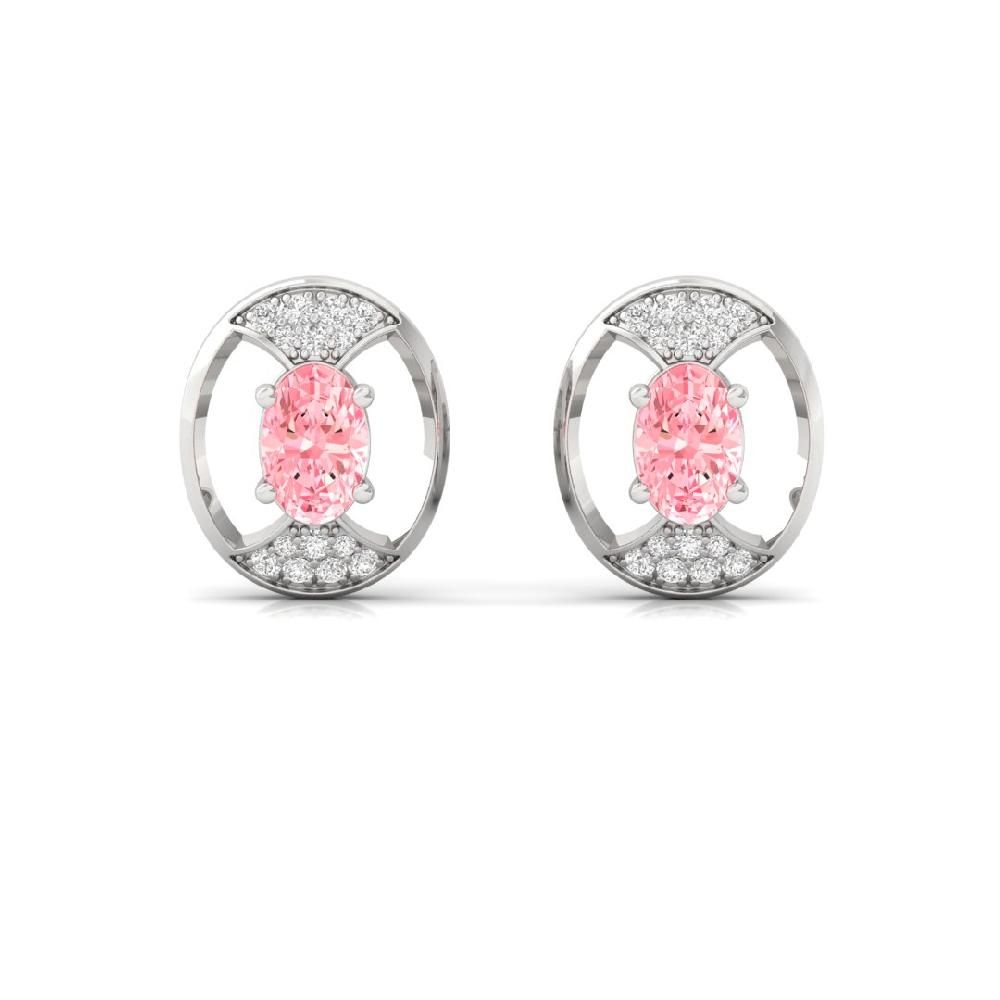 1.15ct Majestic Emerald CVD Diamond Earrings