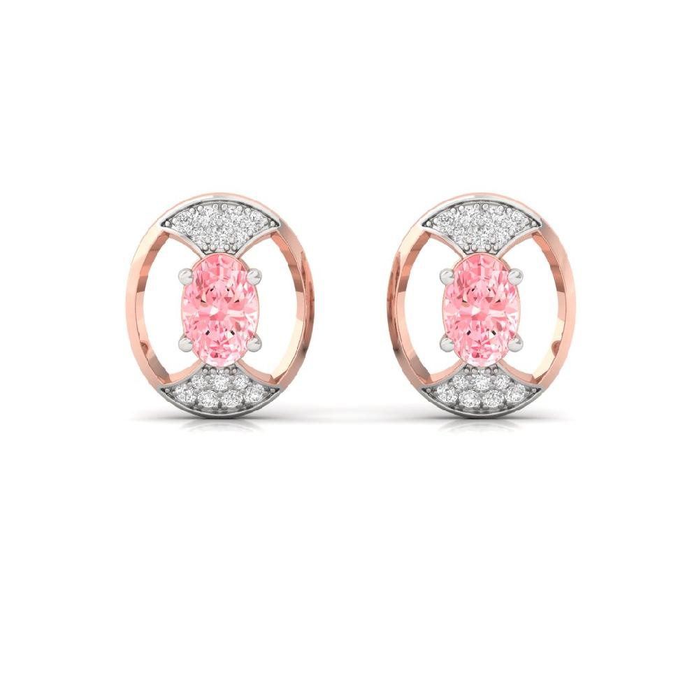 1.15ct Majestic Emerald CVD Diamond Earrings