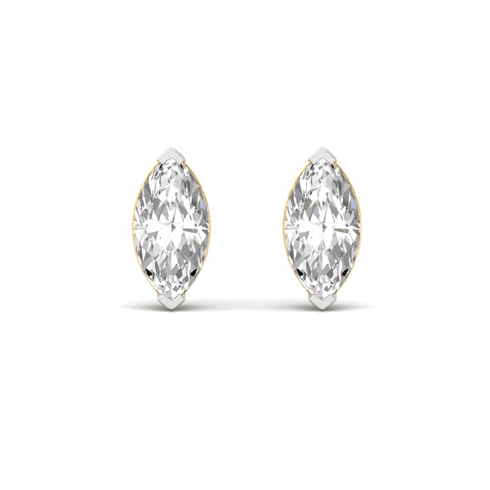 0.415ct Marquise Cut CVD-Lab Grown Diamond Legacy Solitaire Earrings