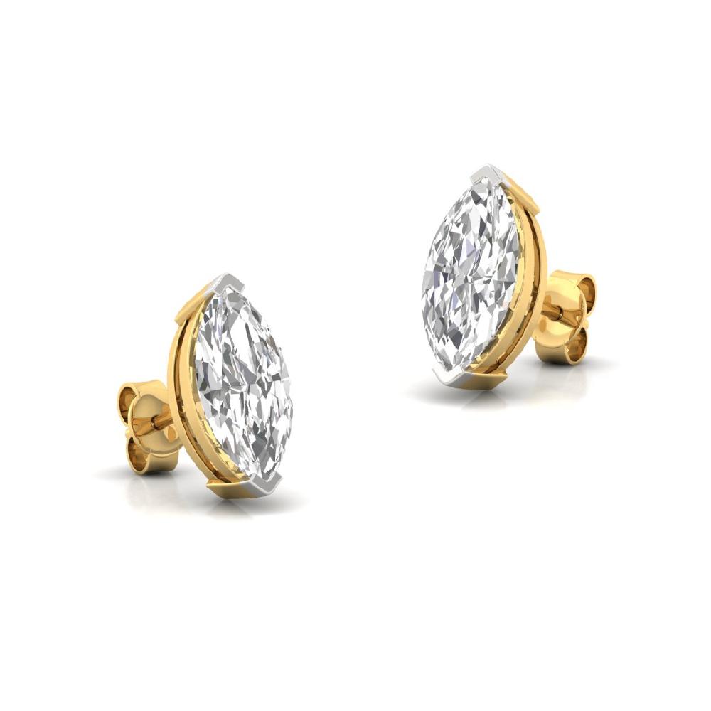0.415ct Marquise Cut CVD-Lab Grown Diamond Legacy Solitaire Earrings