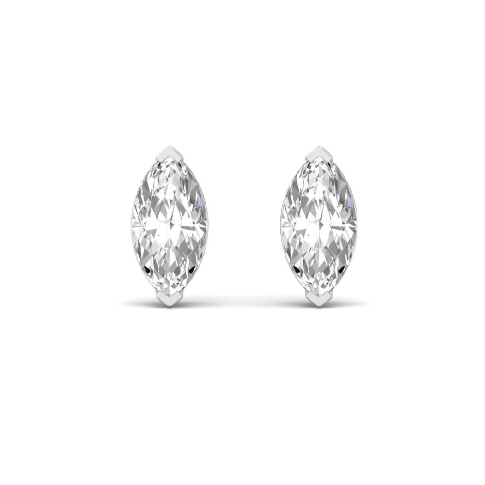 0.415ct Marquise Cut CVD-Lab Grown Diamond Legacy Solitaire Earrings