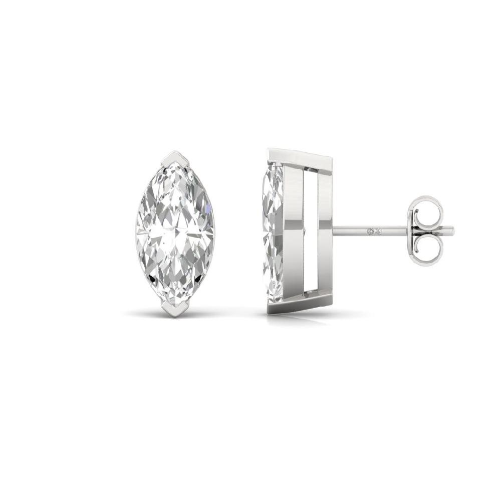 0.415ct Marquise Cut CVD-Lab Grown Diamond Legacy Solitaire Earrings