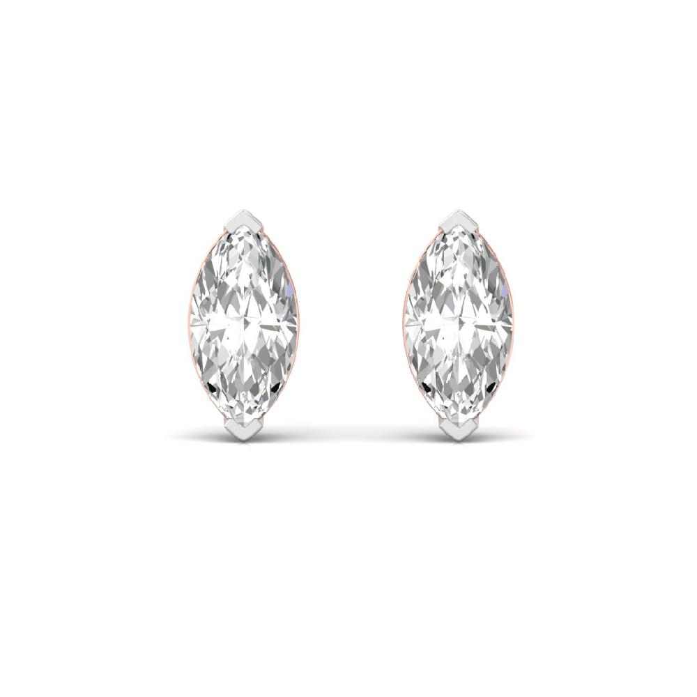 0.415ct Marquise Cut CVD-Lab Grown Diamond Legacy Solitaire Earrings