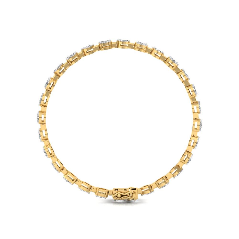 Grace & Glam Oval And Marquise CVD-Lab grown Diamond Bracelets