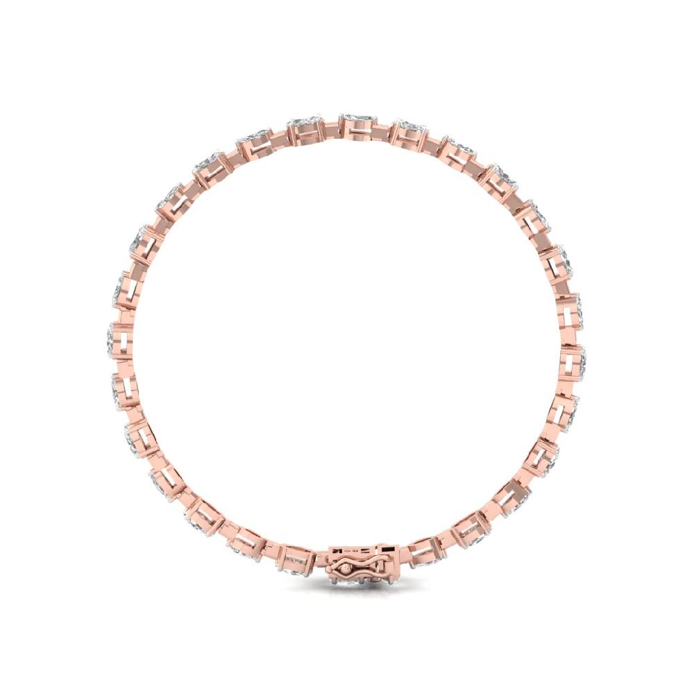 Grace & Glam Oval And Marquise CVD-Lab grown Diamond Bracelets