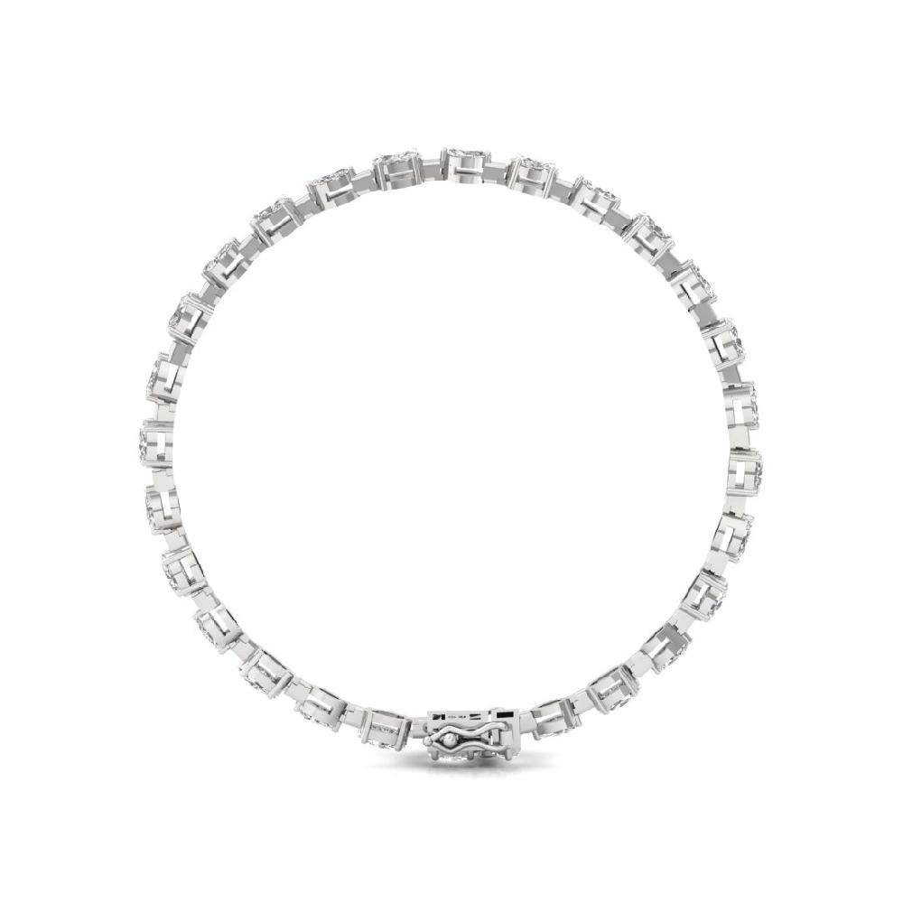 Grace & Glam Oval And Marquise CVD-Lab grown Diamond Bracelets