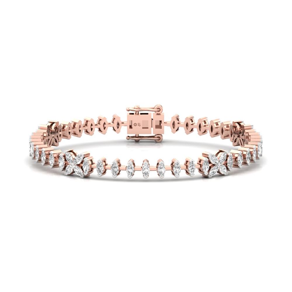 Bracelet marquise CVD-Lab grown Diamond Elegance